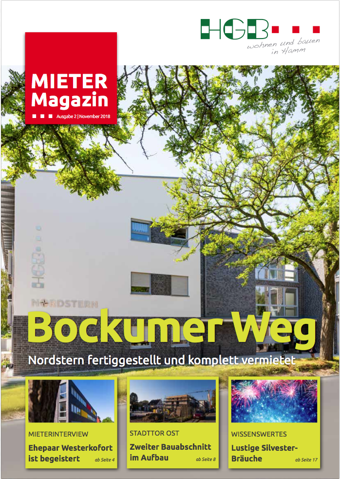 Die neue Mietermagazin Ausgabe 02/2018 ist da