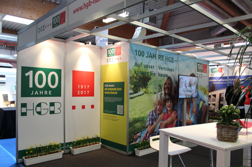 HGB bei der 29. ImBau-Messe in den Zentralhallen