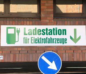 E-Ladestation im Klosterdrubbel