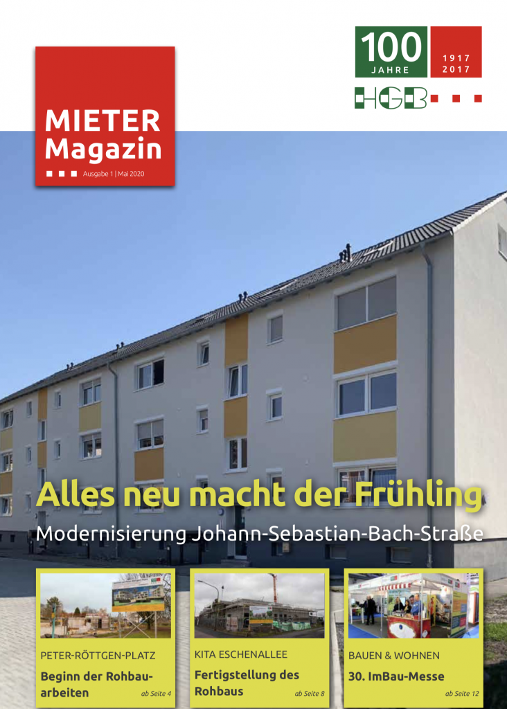 Das Mietermagazin: Alles neu macht der Frühling - Ausgabe 01/2020