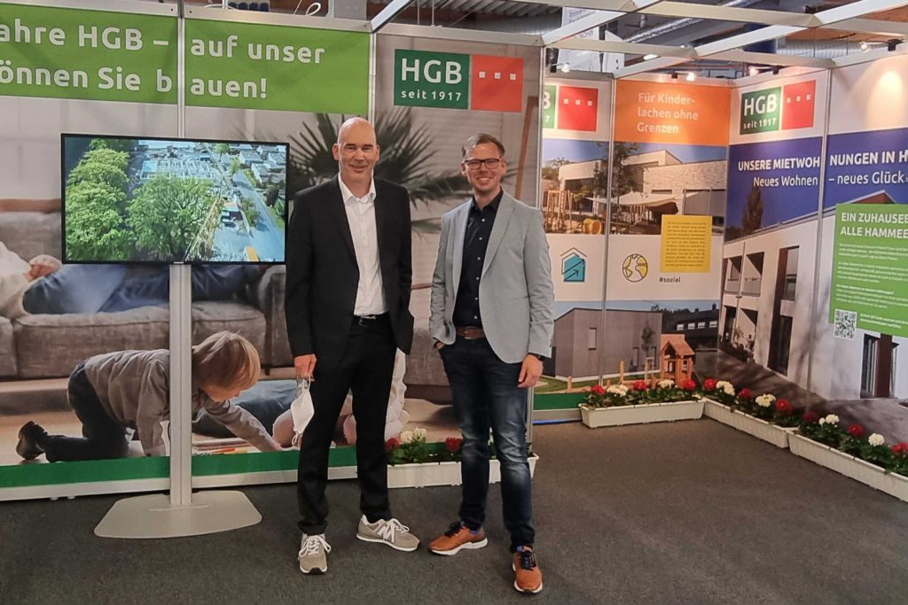 HGB bei der ImBau-Messe in den Zentralhallen