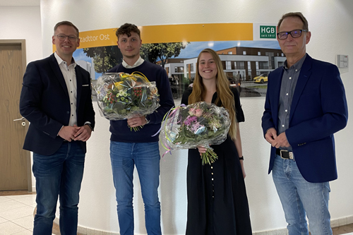 Wir gratulieren Hannah Hansen und Mika Schünemann