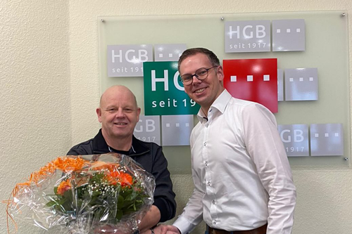 35 Jahre bei der HGB – Herzlichen Glückwunsch, Reinhard Borgmann!